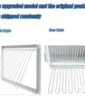 Heavy Duty T Trap Door For Pigeon Cage Iron Wire Birdcage Accessory with Self Lock Design, old and new styles shown