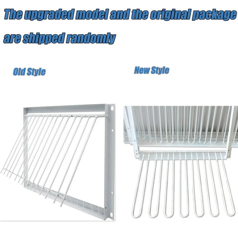 Heavy Duty T Trap Door For Pigeon Cage Iron Wire Birdcage Accessory with Self Lock Design, old and new styles shown