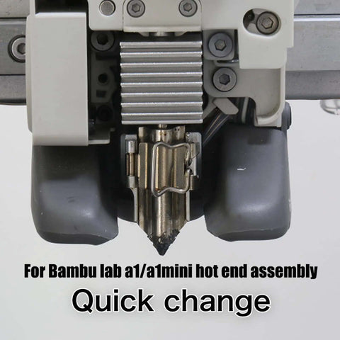 Hotend Heating Assembly For Bambu Lab A1 And A1 Mini 3D Printer Up To 390C With Thermistor Ceramic Heater Base Clip Quick Change Kit