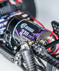 Beefed Up CNC Aluminum Transmission Upgrade For 1 18 RC Crawlers With 370 Brushed Motor And 24 To 1 Gear Set 45T Gear MB100 ESC Ready