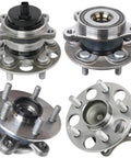 4 Piece Wheel Bearing Hubs Assembly Kit For Toyota Corolla 2019 Through 2023 And Prius 2016 Through 2022 And Prius Prime 2017 Through 2022