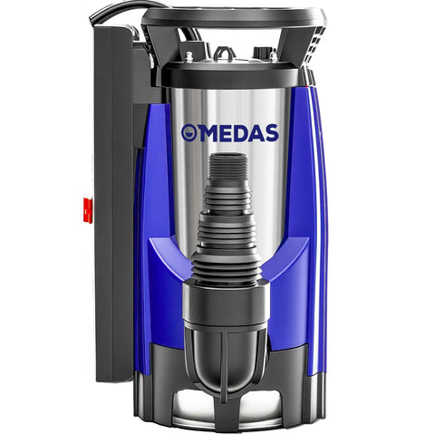 Automatic Submersible Sump Pump 1.5HP 5500GPH Beast Portable Utility Water Pump With Auto On Off And Built In Float front view