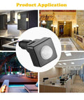 1 Piece PIR Motion Sensor Switch With Adjustable Detection Distance And Delay Time For Automatic Lighting Infrared Body Sensor