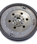 Top Shelf Performance Double Mass Flywheel Replacement For 2009 To 2012 BMW 135i 335i 535i X Drive Z4, top view of flywheel.