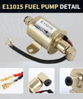 Go To Electric Fuel Pump With 149-2314-01 Fuel Filter Kit E11015 detail for 5500 5.5KW Gas Generators Onan Marquis Gold RV QG EVAP