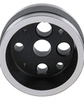 Machinist Bench Block 3 Inch Diameter 1.5 Inch Height Hardened Ground Steel With 1/8 to 5/8 Inch Holes knurled edge