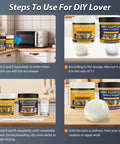 Instructions for using 2 Lb Epoxy Putty Sculpt Clay For Modeling And Repair, 2 Part A And B Self-Hardening Clay