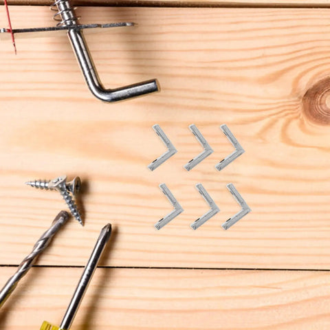 Slick Heavy Duty 2020 Series L Shaped Corner Brackets For Dead Simple Aluminum T Slot Assembly Tight Precision Joinery Built Tough For Cnc Routers 3D Printers And Garage Shop Builds scattered on wood