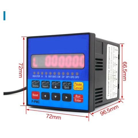 Single Axis PPMC Programmable Motion Controller Driver For Servo And Stepper Motors With 40K Output And Low Voltage Compatibility For Easy Plug And Play Control, 72mm x 96.5mm