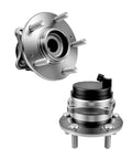 512326 Rear Wheel Bearing Hub Assembly Fits Hyundai Santa Fe 2007-2020, 5 Lug, with ABS, drop-in replacement, wheel hub parts displayed