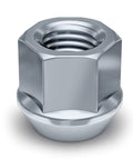 Zinc 1/2-20 Open End Bulge Acorn Lug Nut Heavy Duty 60 Degree Conical Seat For Select Aftermarket Or Factory Wheels 3/4 Inch Hex Cold Forged