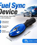 Fuel Saver 2 Pack for Cars and Trucks 2026 Upgrade Fuel Sync Device Gas Saver shown with car and installation details
