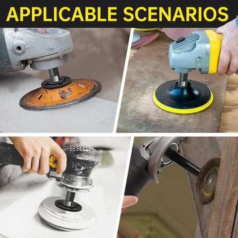 Amazon angle grinder accessories kit with 3 extension rods, flange nut sets, and 2 spanner wrenches for 5/8-11