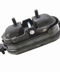 Plug And Play Front Right Engine Mount For 1988 To 2005 Buick Chevy Oldsmobile Pontiac Fwd V6 3.8L, black heavy duty bracket top view.