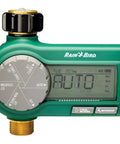 Premium Digital Hose End Timer Controller For One Zone Sprinklers, Battery Operated, Brass Inlet And Outlet, 7 Day Scheduling