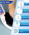 Applying 50G Quick Dry Shoe Glue Heavy Duty Repair Adhesive For Boots And Sneakers Clear Waterproof Glue For Rubber Soles Heels