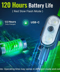Wireless Interior Ambient LED Light Kit For Cars, 2 Pack With Button And Remote, USB-C Rechargeable, 120 Hours Battery Life