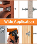 Molly Bolts Drywall And Plaster Walls Kit With 32 Pieces In 8 Sizes Includes Screws And Molly Bolts Setting Tool Heavy Duty Hollow Wall Anchors showing installation variety.