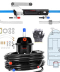 90HP Outboard Hydraulic Steering Kit With Hydraulic Cylinder Steering Pump And Nylon Hoses for marine steering