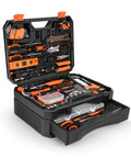 328 Piece Home Tool Set With Toolbox Storage Case And Drawer Organizer All In One Hand Tool Kit For DIY Projects And Home Repairs