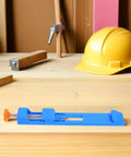 Awesome 2 Piece Adjustable Woodworking Cutting Positioner Plastic Hold Down Clamps for fast setup on workshop table.