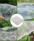 Ultra Fine Garden Netting 15x15 Ft Plant Covers Pro Grade Pest Barrier For Vegetables Fruits Flowers And Crops Breathable Mesh Lets Light Water And Air Through While Shielding Against Birds Mosquitoes And Other Pests