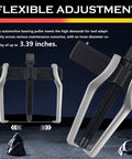 Built Tough Dual Purpose 2 Jaw Car Bearing Puller with adjustable design shown with depth capacity up to 3.39 inches