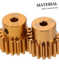 5 Piece Top Shelf Iron Reduction Gear Kit For Climbing Car Motors Featuring Hardcore Heavy Duty Cogs and Slick Precision Drive stable 17T and 16T cogs.