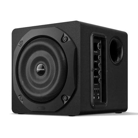 2.1 Computer Speaker System With Subwoofer, 100W RMS Deep Bass, 6.5 Inch Subwoofer, Bluetooth 5.3, AUX RCA Optical Coaxial Inputs