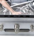 Self Centering Dowel Jig Kit With Six Tungsten Bushings For Slick Straight Bore Alignment Heavy Duty Aluminum Drilling Guide close-up.