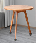 Wooden round table with 4 Pack Plastic Furniture Legs For Sofas And Cabinets Square Shape With Metal Screws