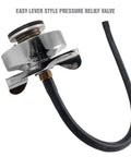 Cooling System Pressure Test Pump Kit For Cars And Trucks, Near Universal Leak Tester pressure relief valve