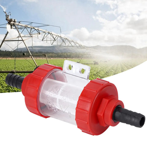 Inline Mesh Water Screen For Garden Irrigation And Crop Spray High Flow Transparent Pump Screen That Removes Leaves And Debris