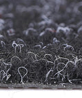 Close-up of Disposable Urinal Mats for Mens Restroom Use, Large 17.25 By 20.5 Inch Floor Pads texture, black surface detail.