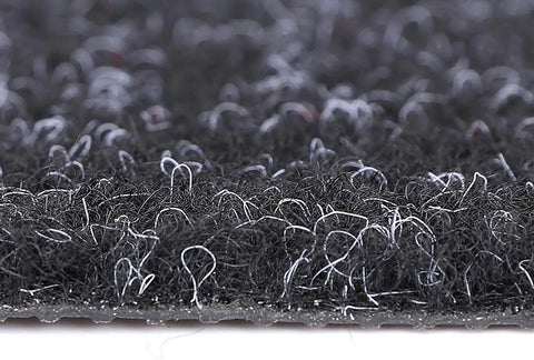 Close-up of Disposable Urinal Mats for Mens Restroom Use, Large 17.25 By 20.5 Inch Floor Pads texture, black surface detail.