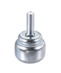 Ball Transfer Bearing Unit 24mm With Nylon Ball For Transmission Pack Of 4, 360 Degree Rotation, 66 Lbs Load Capacity Each