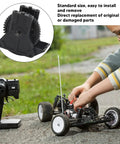 Rock Solid Two Speed Gearbox With Corrosion Resistant Transmission Case For RC Cars installed on a 1/10 scale buggy during repairs.