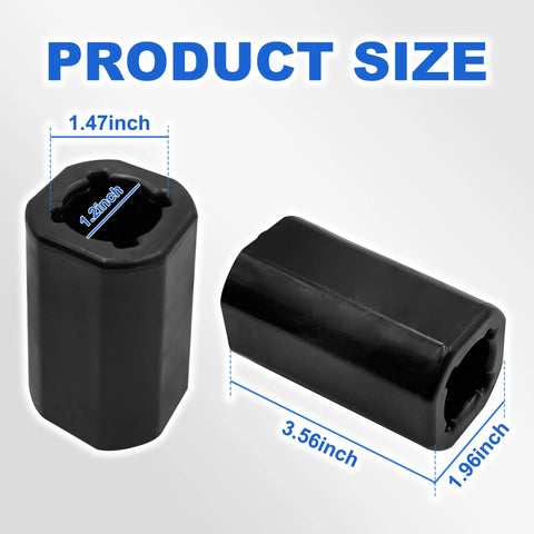 Drive Sleeve Replacement For Propeller Removable Hub Three And Five Eighths Inches Long Durable Marine Hub Sleeve Fits Quicksilver