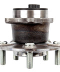 Front view of Front Wheel Hub And Bearing Assembly With ABS For Mitsubishi Lancer 2008 To 2015 with 5 lug design