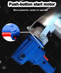 Portable Grain Pumping Machine With Suction Auger Screw Conveyor 4M Length showing push-button start motor detail