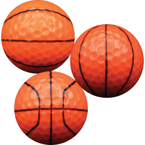 Custom Photo Logo Or Text Basketball Golf Balls 12 Pack With 360 Degree Print Upload Your Own Design Dope Gift For Golfers