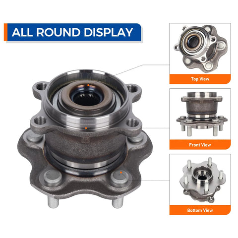 Rear Wheel Hub Bearing Assembly 512535 for Nissan Juke Qashqai Rogue and Rogue Sport AWD Direct Fit Replacement Part Fits 2014 2019 Models