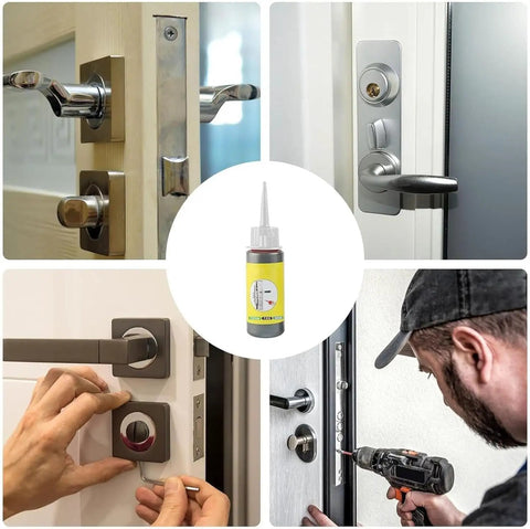 60ml Graphite Lock Lubricant Two Pack For Door Locks Keys Windows And Cars used in home, office, and automotive locks.