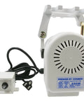 Industrial Sewing Machine Servo Motor 550W 110V High Torque For Heavy Duty No Frills Stitching Quiet Operation with white finish and control box