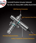 Camshaft Position Actuator VVT Solenoid For 2.0L And 2.5L Chevy Malibu Impala Colorado Cadillac ATS GMC Canyon Buick Envision And More