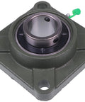 1-3/8 Inch Four Bolt Flange Bearing With Set Screws UCF207-22 UCF207-106T for industrial conveyors and robotic systems, top view