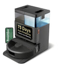 Smart Robot Vacuum And Mop Combo With Auto Wash Dock for busy homes, displaying auto-emptying and washing features.