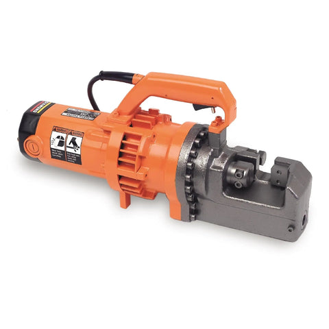 Heavy Duty Portable Electric Hydraulic Rebar Cutter Is A Straight Up Job Site Proven Heavy Lifter That Cuts One Inch Steel Bars Like Butter.