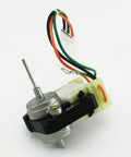 Beefy Condenser Fan Motor Replacement For Refrigerators OEM Genuine Part WR60X10220 with colorful wires, screws, and connectors