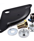 Beefed Up Heavy Duty Steering Gear Kit With Precision Machined Pivot Bushing Upgrade For Garden Tractors Fits GT48DXLS GT54CS LGT48DXL LGT54DXL LTA18538 Includes Sector Gear Pinion Gear Thrust Washer Oil Impregnated Shaft shown